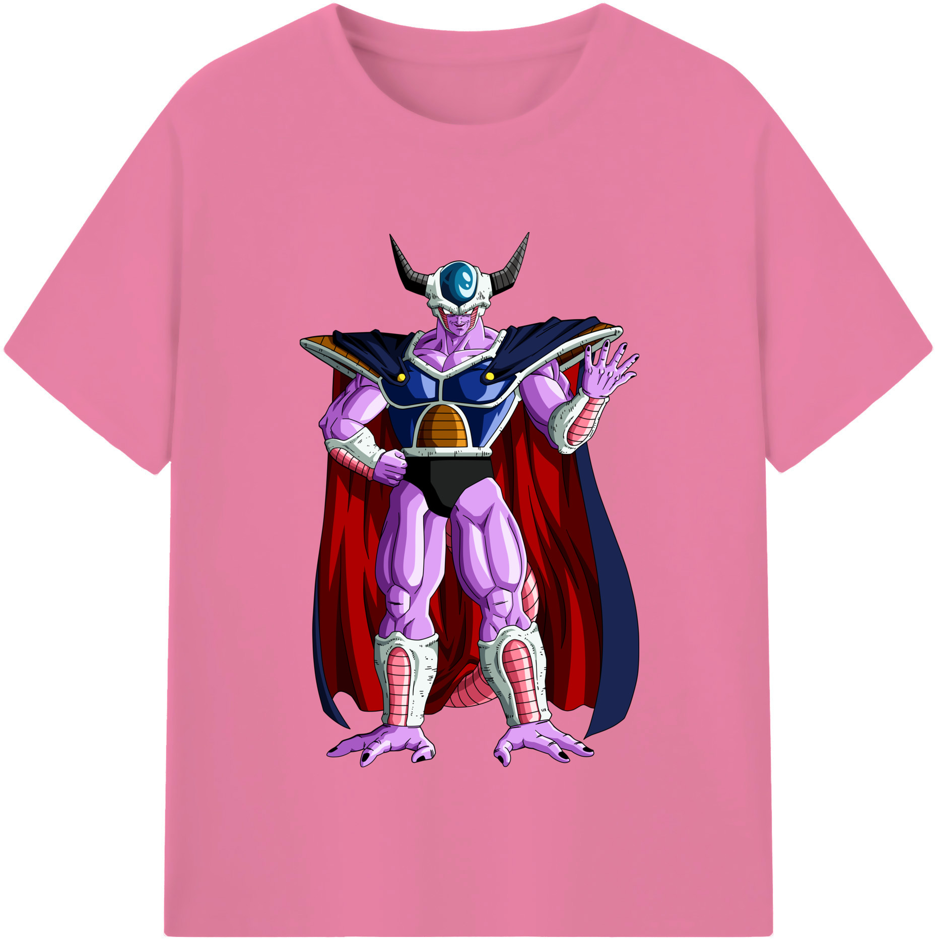 （画像用） ドラゴンボール コルド大王 DRAGON BALL King Cold 綿100％半袖Tシャツ（フロントプリント）